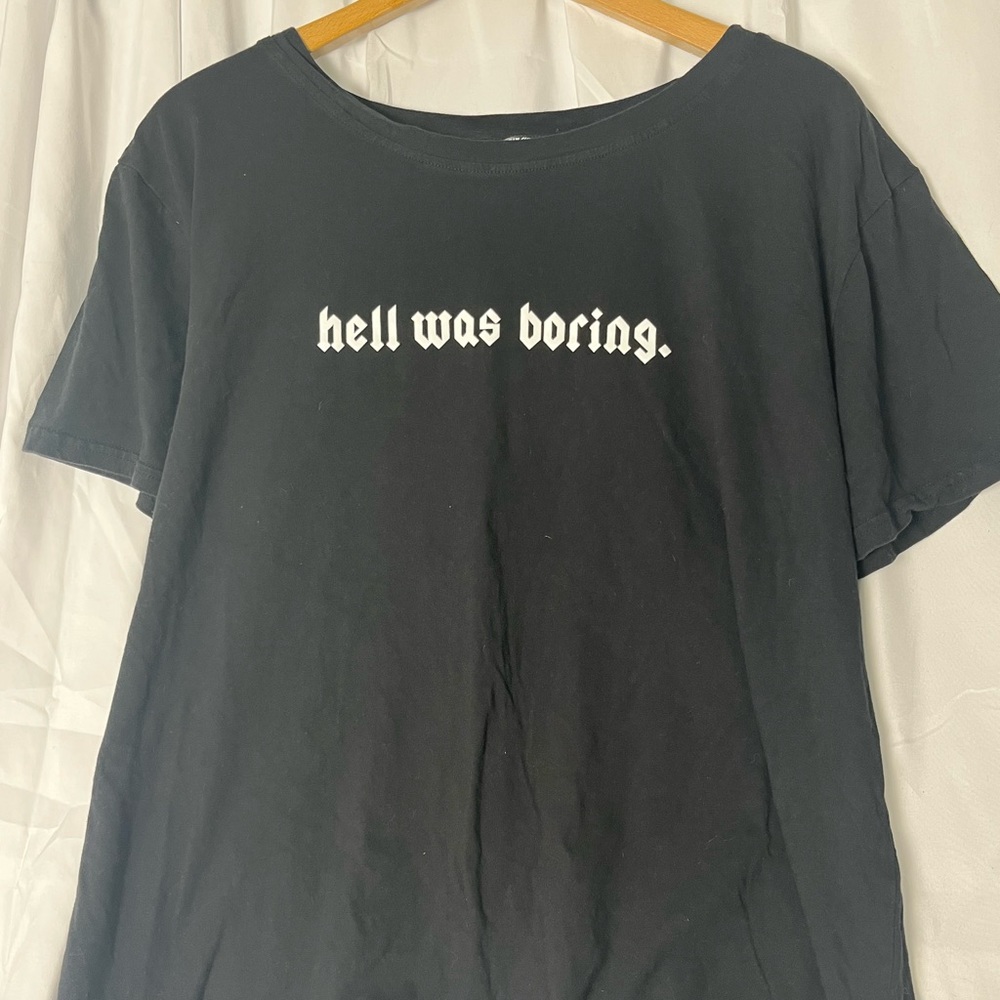 Shein Hell was boring T-shirt